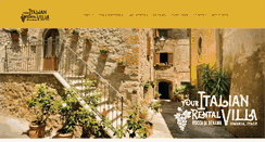 Desktop Screenshot of italianrentalvilla.com